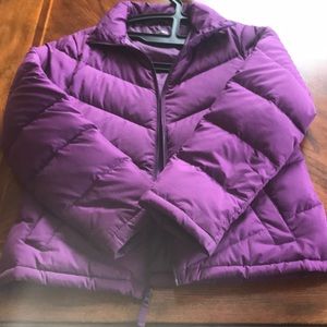 Purple snow jacket
